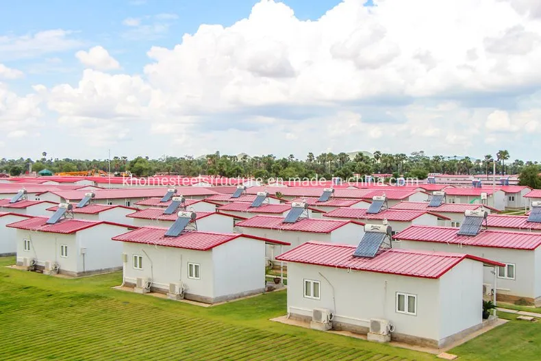 Refugio de emergencia prefabricado vivienda modular prefabricada