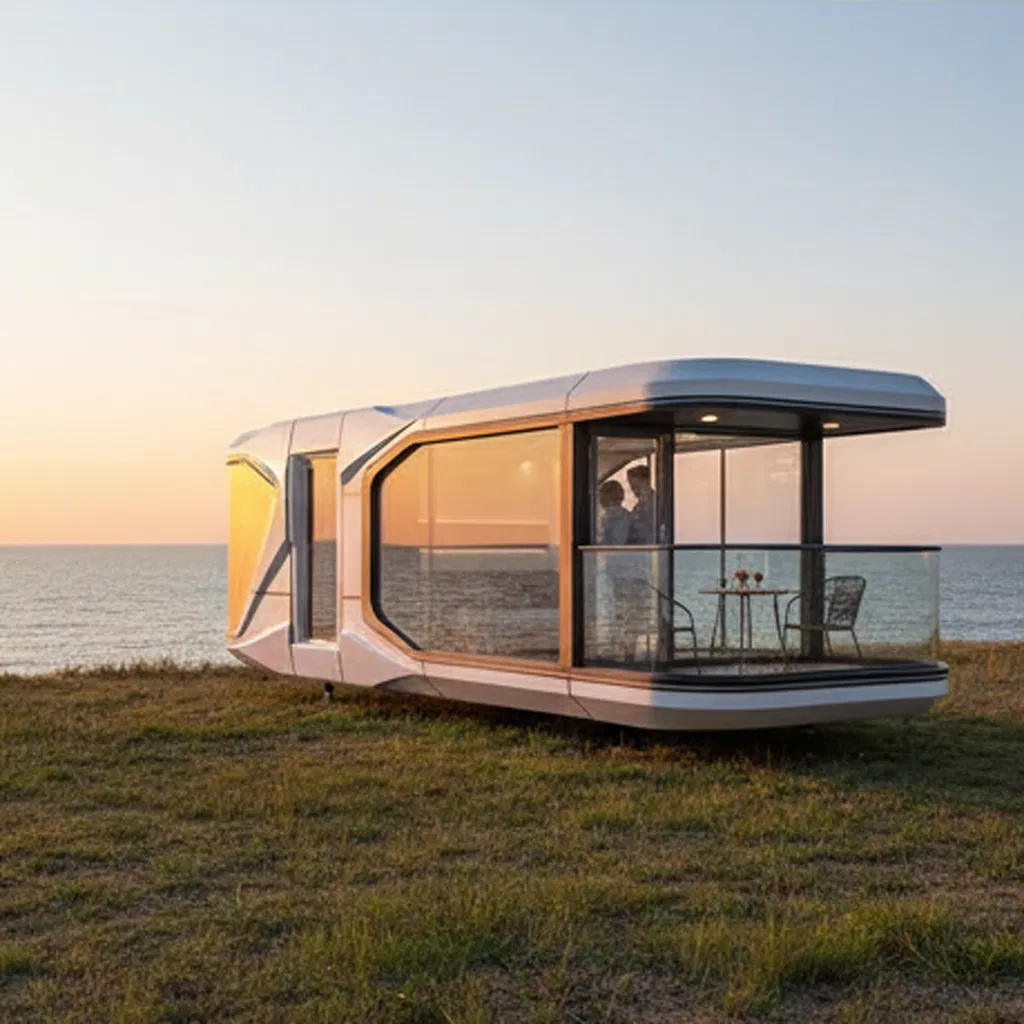 Cabaña móvil de lujo para glamping para retiros al aire libre excepcionales