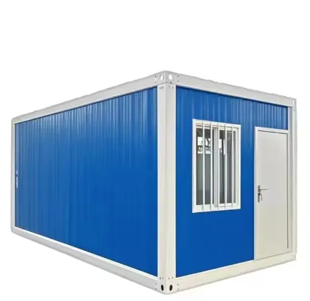 Cabina prefabricada plana conectada por tornillos para vivienda en áreas remotas