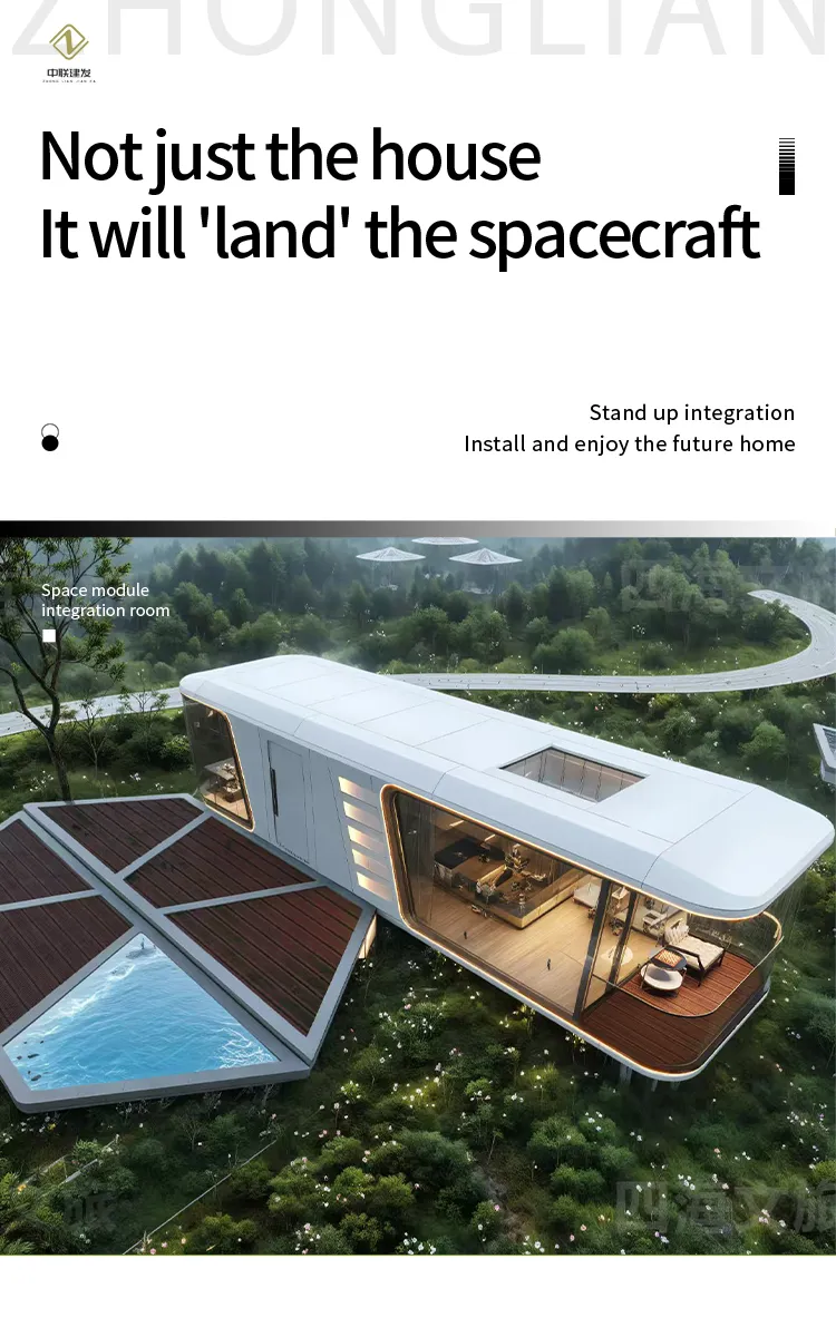 Cápsula modular de espacio de alivio de emergencia, vivienda portátil para áreas de desastre y sitios de construcción