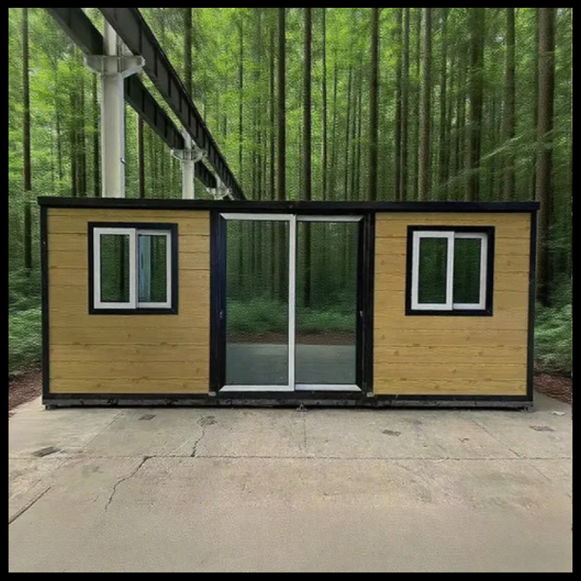 Transporte fácil y montaje rápido refugio temporal portátil modular plegable para uso de emergencia