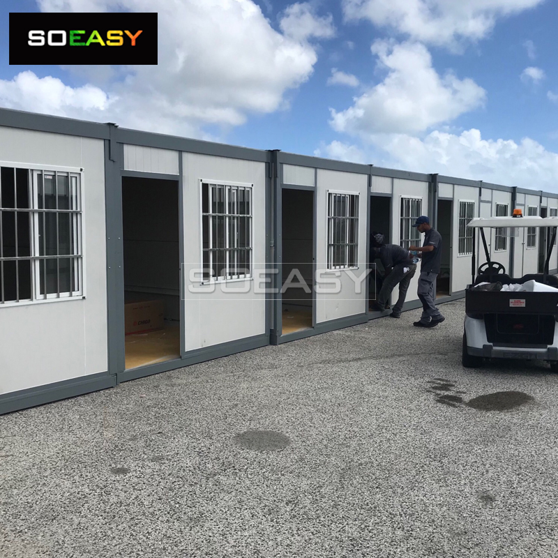 Vivienda modular prefabricada portátil plegable de bajo costo