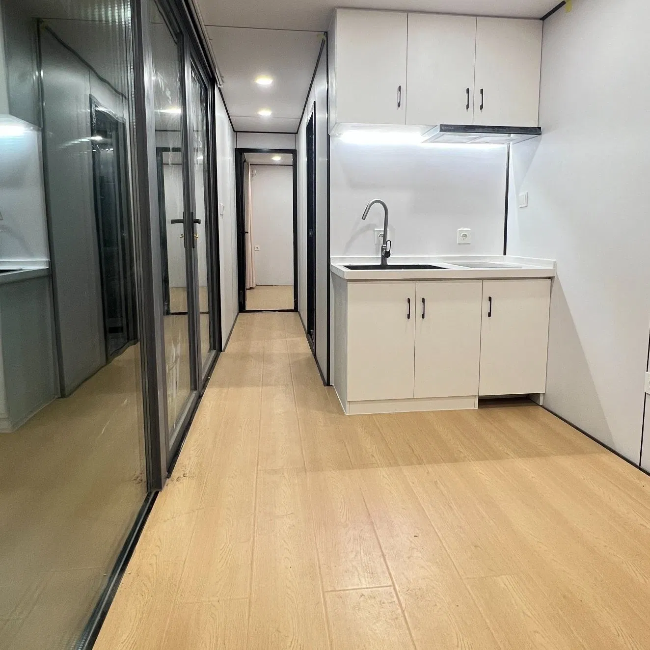 Cabaña modular portátil de manzana duradera y resistente a la intemperie