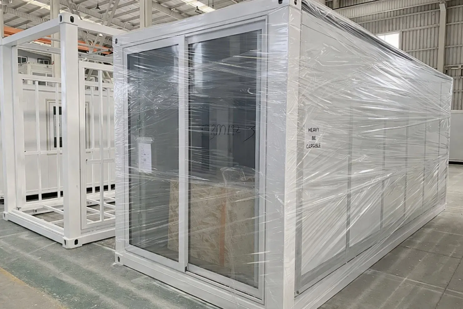 Casa contenedor plegable prefabricada modular portátil y móvil para dormitorio 4