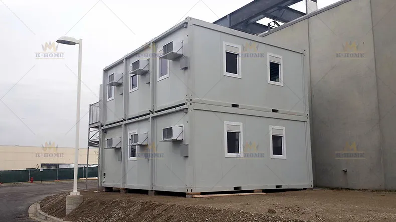 Construcción Rápida de Espacios de Oficina Modulares Portátiles para Sitios de Trabajo