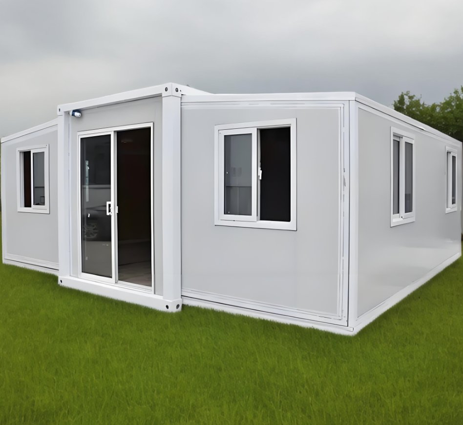 Contenedor de Oficina Modular de Instalación Rápida Prefabricado 20FT Casa Pequeña Portátil Móvil al Aire Libre Contenedores de Casas