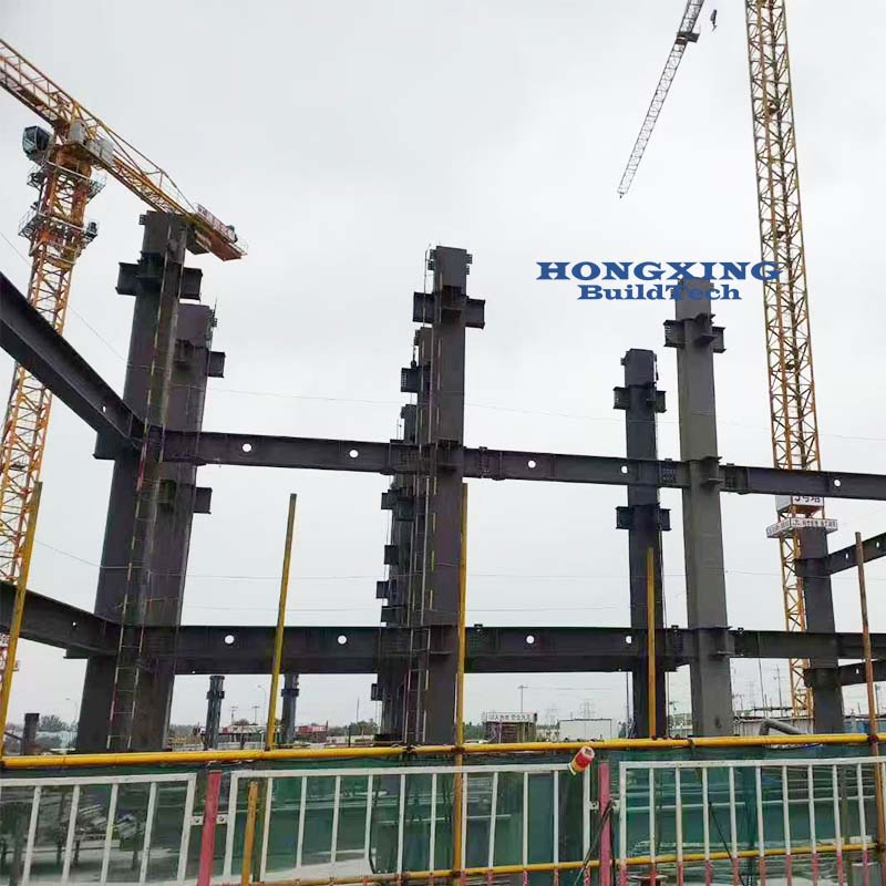 Construcción de Campamento de Oficina en Sitio con Estructura de Acero Prefabricada Móvil Modular Portátil Pre-ingeniería