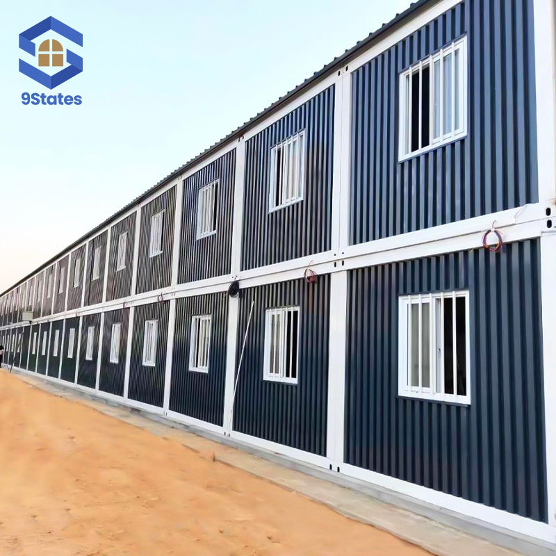 Contenedor de Dormitorio Temporal de Emergencia 20FT · Vivienda para Proyectos Urgentes / Ayuda en Desastres