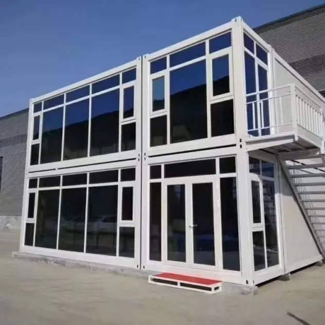 Cabaña modular portátil tipo contenedor