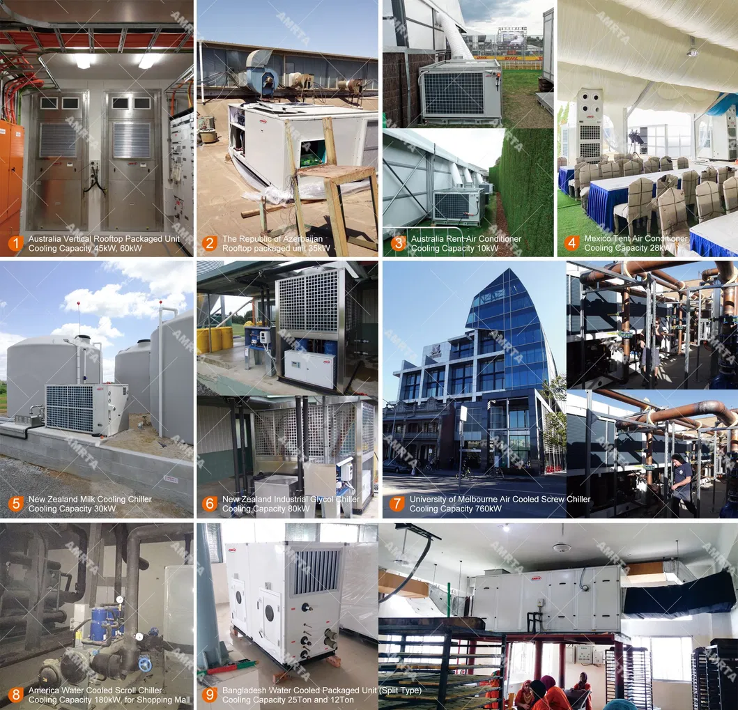 Proyectos internacionales con unidades de manejo de aire