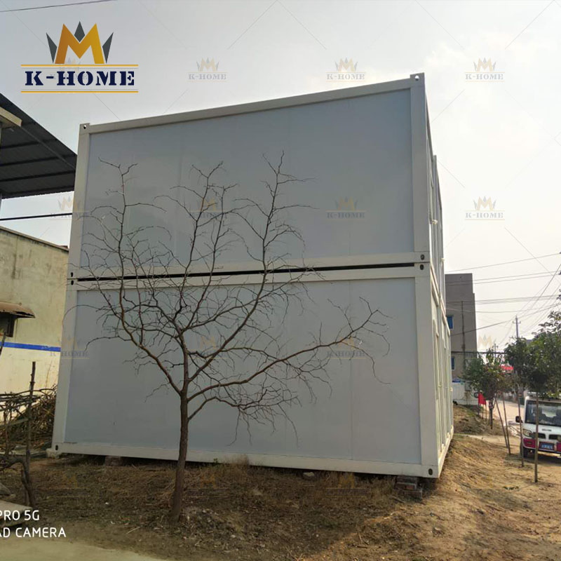 Construcción de Casa Portátil Campamento Modular Oficina de Sitio