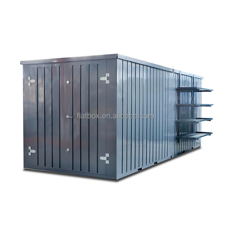Casas de contenedores de lujo importadas, pequeñas casas modulares portátiles, casas prefabricadas de concreto para uso al aire libre