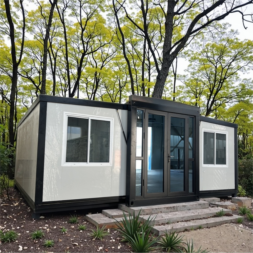 Estructura robusta de casa modular de acero Friul House