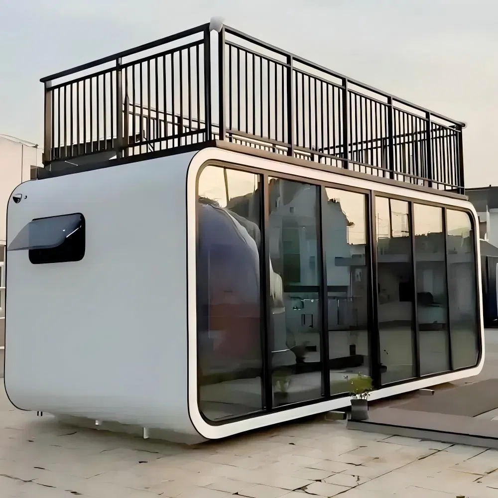 Cabina modular generadora de ingresos de manzana para lugares turísticos de alto tráfico