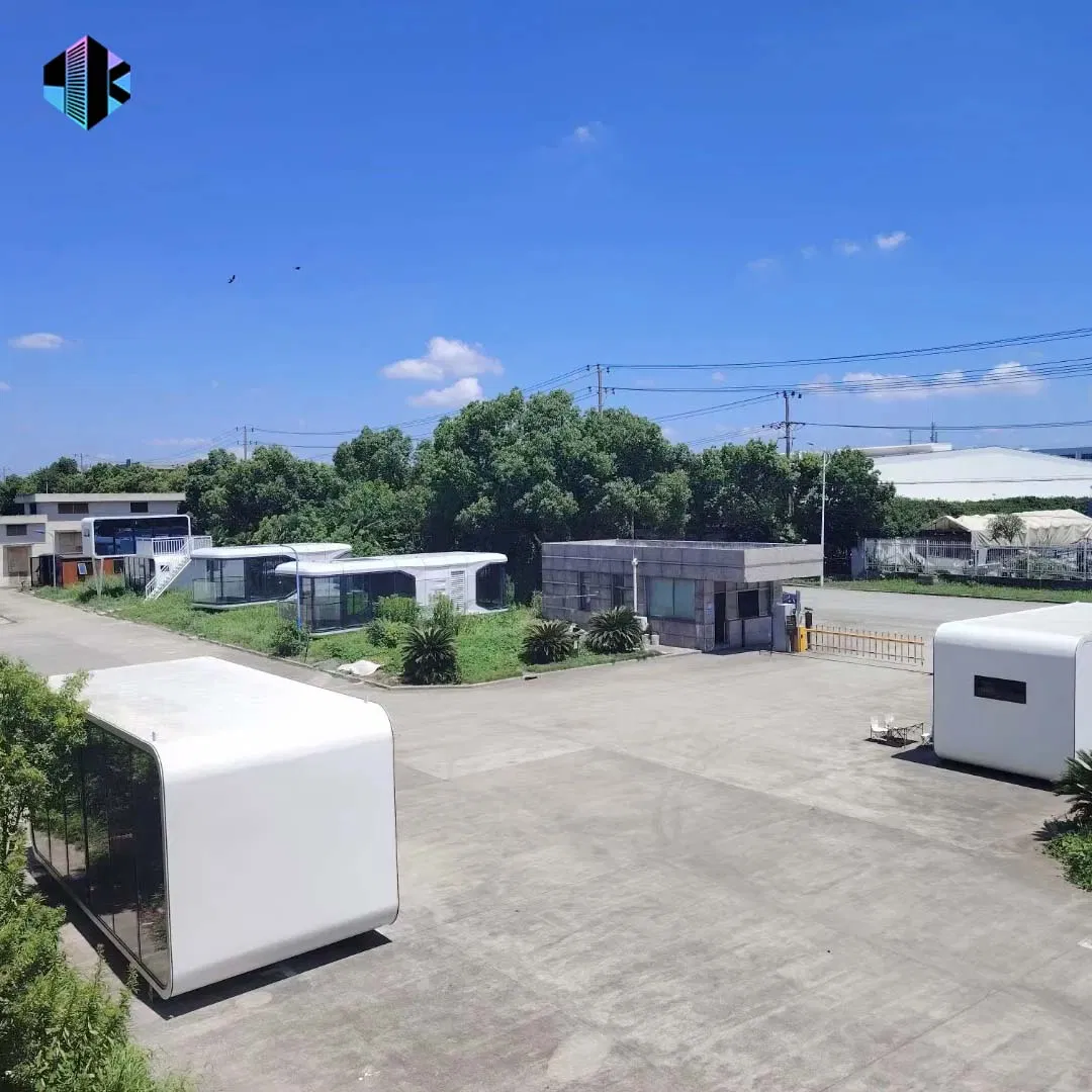 Cabañas de manzana prefabricadas con envolturas aisladas y casa de estudio modular para jardín