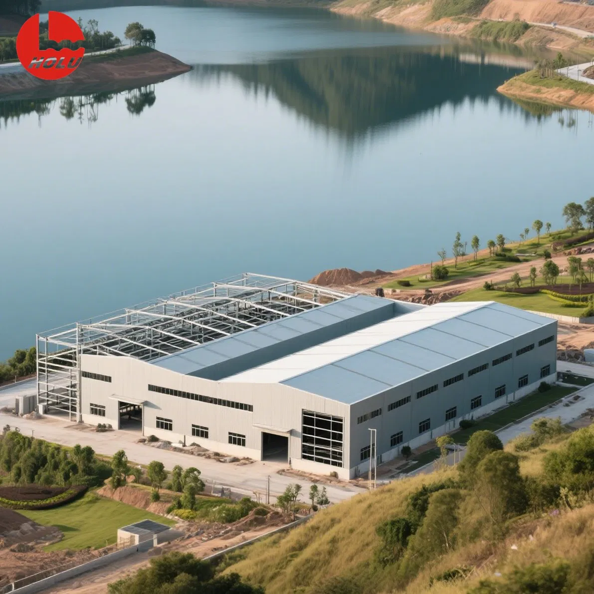 Precio bueno de fábrica en China para construcción modular prefabricada de cápsulas móviles de contenedor, estructura de acero, casa ligera, taller y edificio de almacén