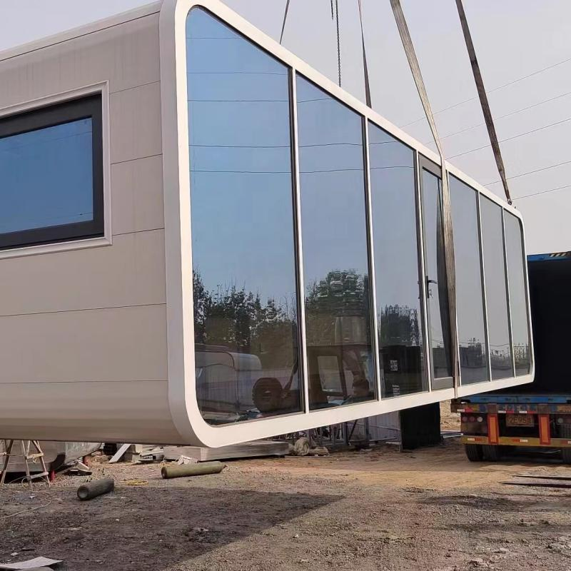 Sistema Modular Inteligente de Cabina Móvil de Manzana de Aluminio para Casa Turística al Aire Libre