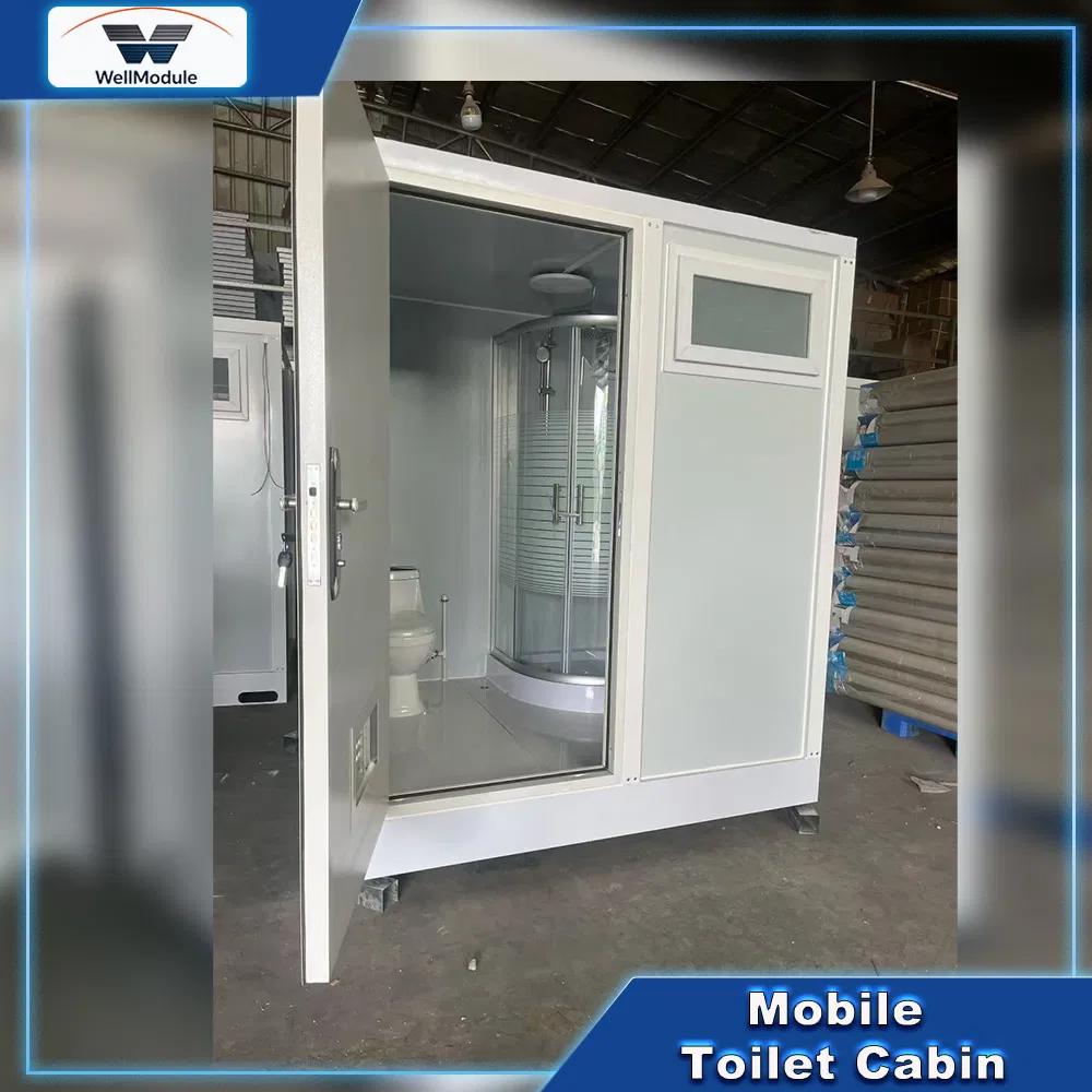 Cabina de baño portátil para eventos públicos al aire libre y resorts
