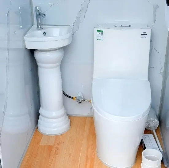 Unidad Portátil Integrada con Baño y Ducha, Baño Móvil