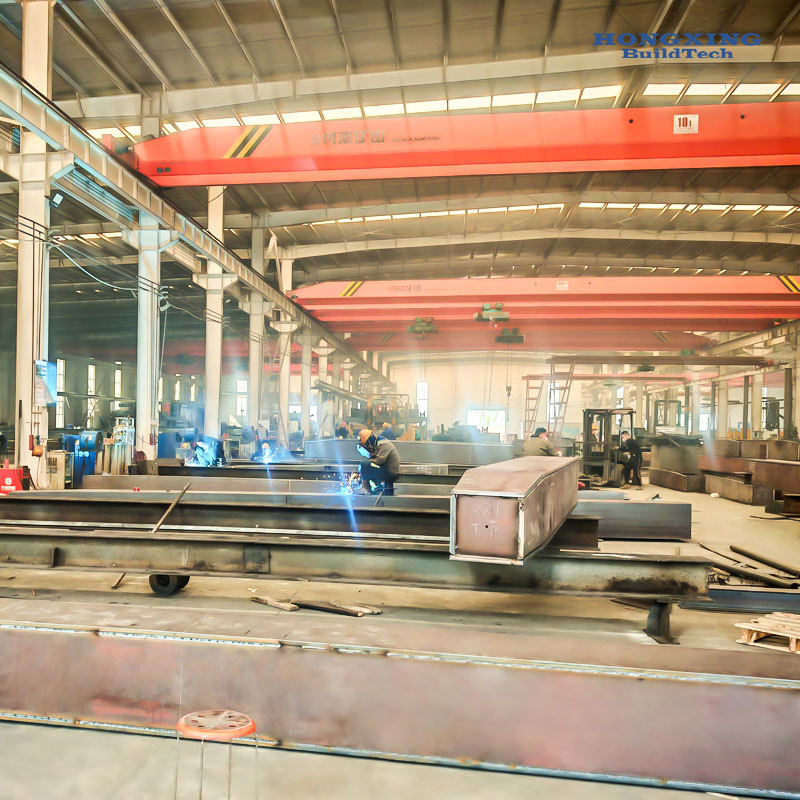 Edificio modular de metal industrial prefabricado de acero personalizado
