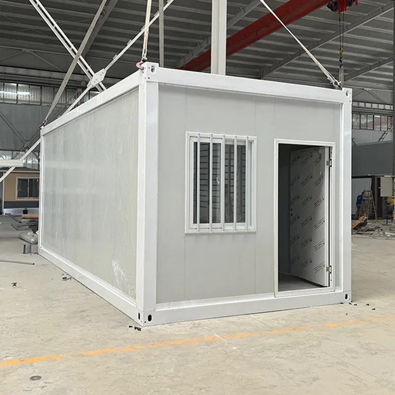 Casa modular portátil prefabricada moderna personalizada, casa contenedor de envío aislada, casa contenedor plegable