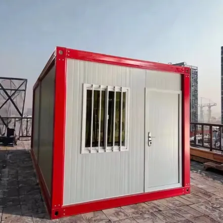 Cabina prefabricada plana conectada por tornillos para vivienda en áreas remotas