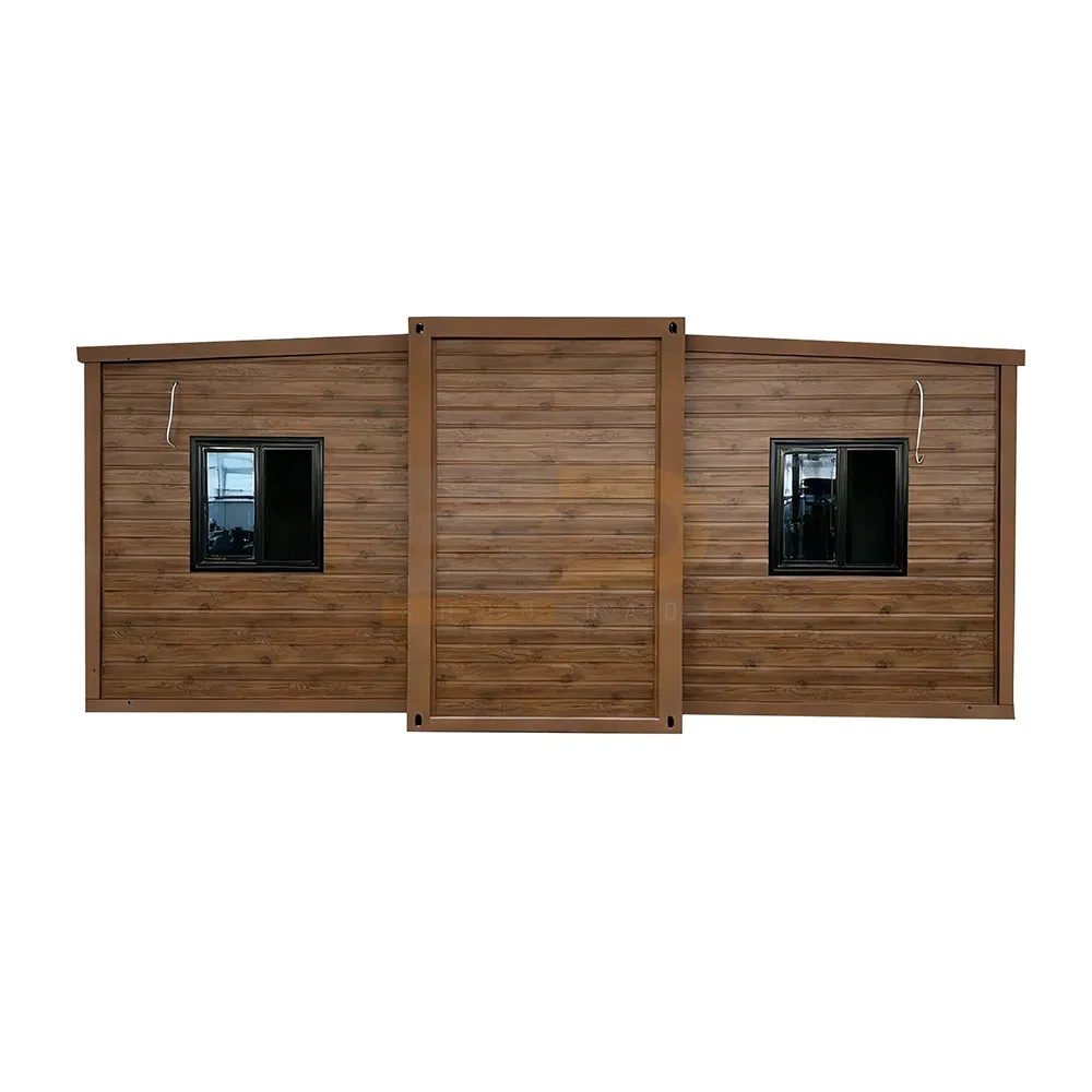 Contenedor plegable modular expandible moderno para vivienda prefabricada para oficina en sitio de construcción comercial