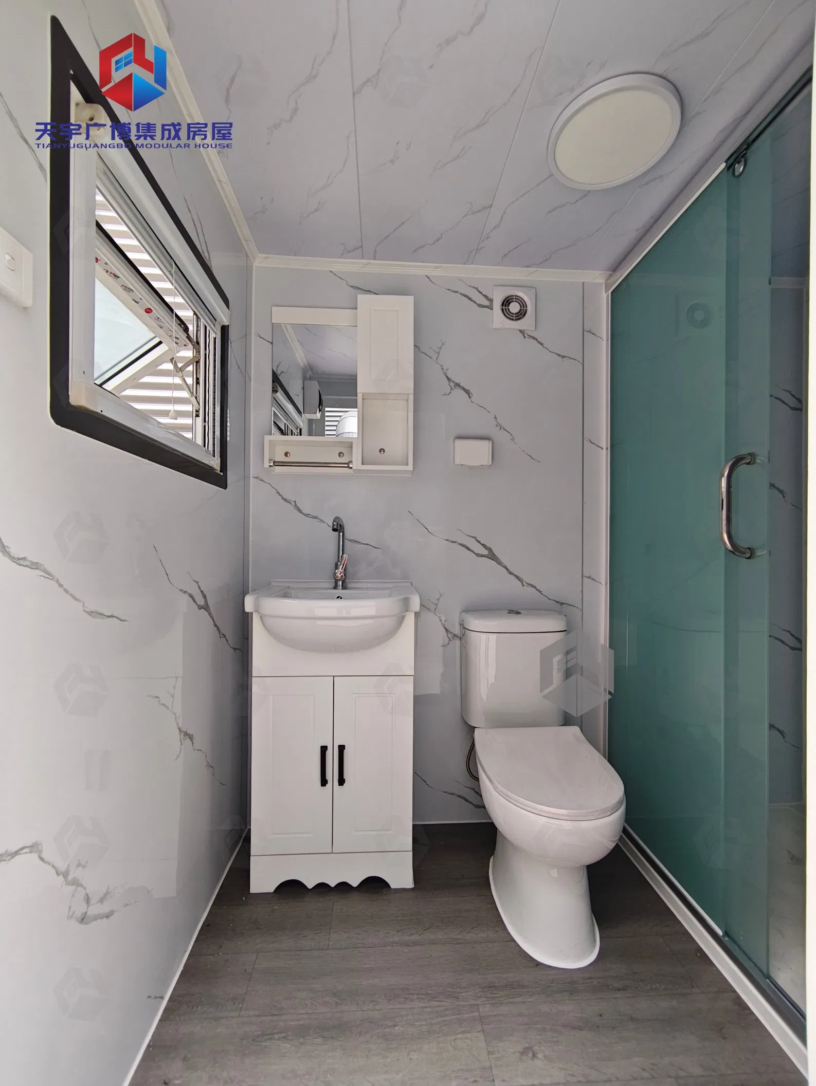 Unidad de baño resistente al agua asequible con 5-Year garantía e instalación