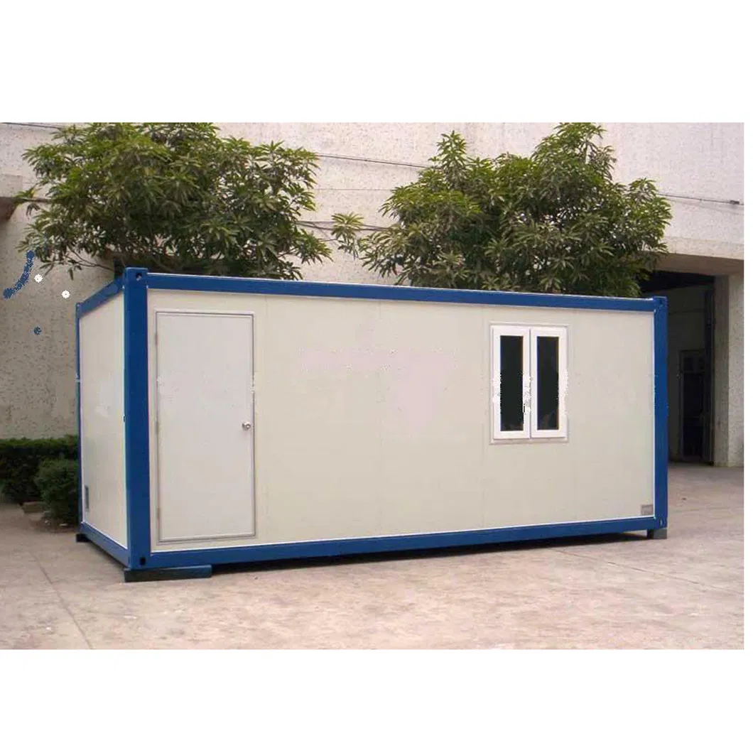 Casa contenedor de lujo portátil expandible plegable de buen precio, prefabricada y de paquete plano para apartamento individual
