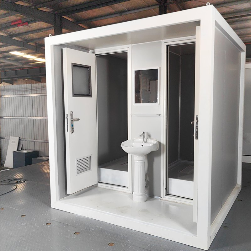 China se especializa en inodoros portátiles para crear un inodoro químico con una unidad de lavabo portátil
