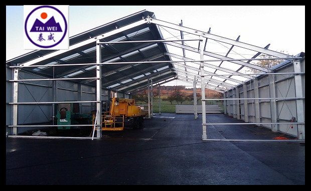 Estructura de acero ligero prefabricada móvil modular ecológica y portátil de China (TW1084J)