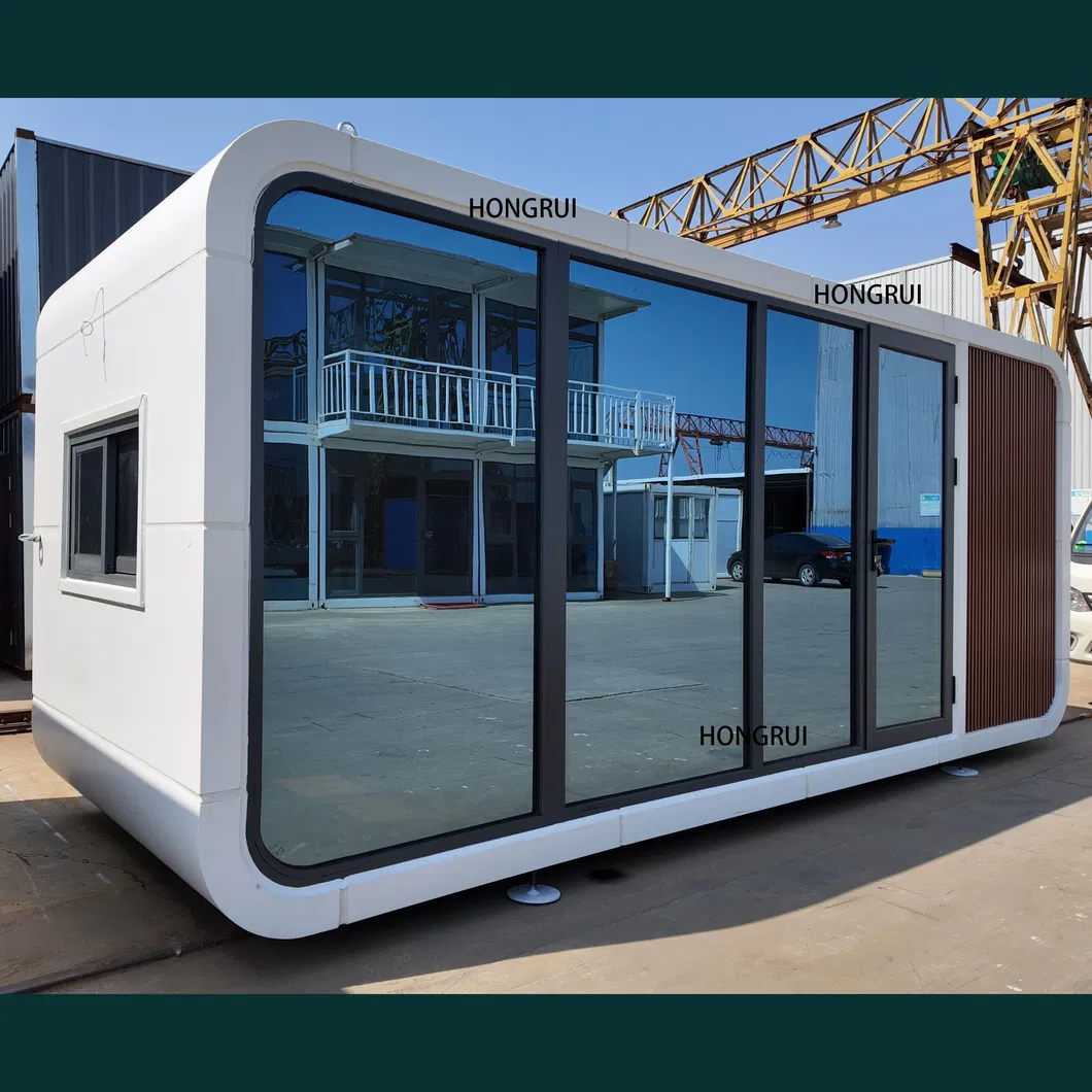 40FT Cabaña portátil de manzana para resort turístico