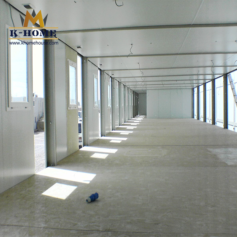 Construcción de Oficina Contenedor Modular Portátil en Sitio
