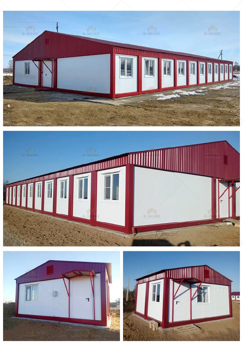 Casas Modulares de Paquete Plano Alojamiento Móvil en Venta