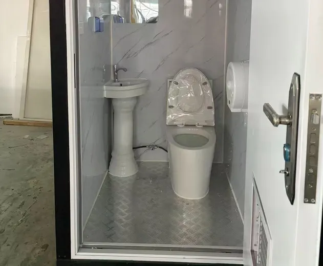 Unidad Portátil Integrada con Baño y Ducha, Baño Móvil