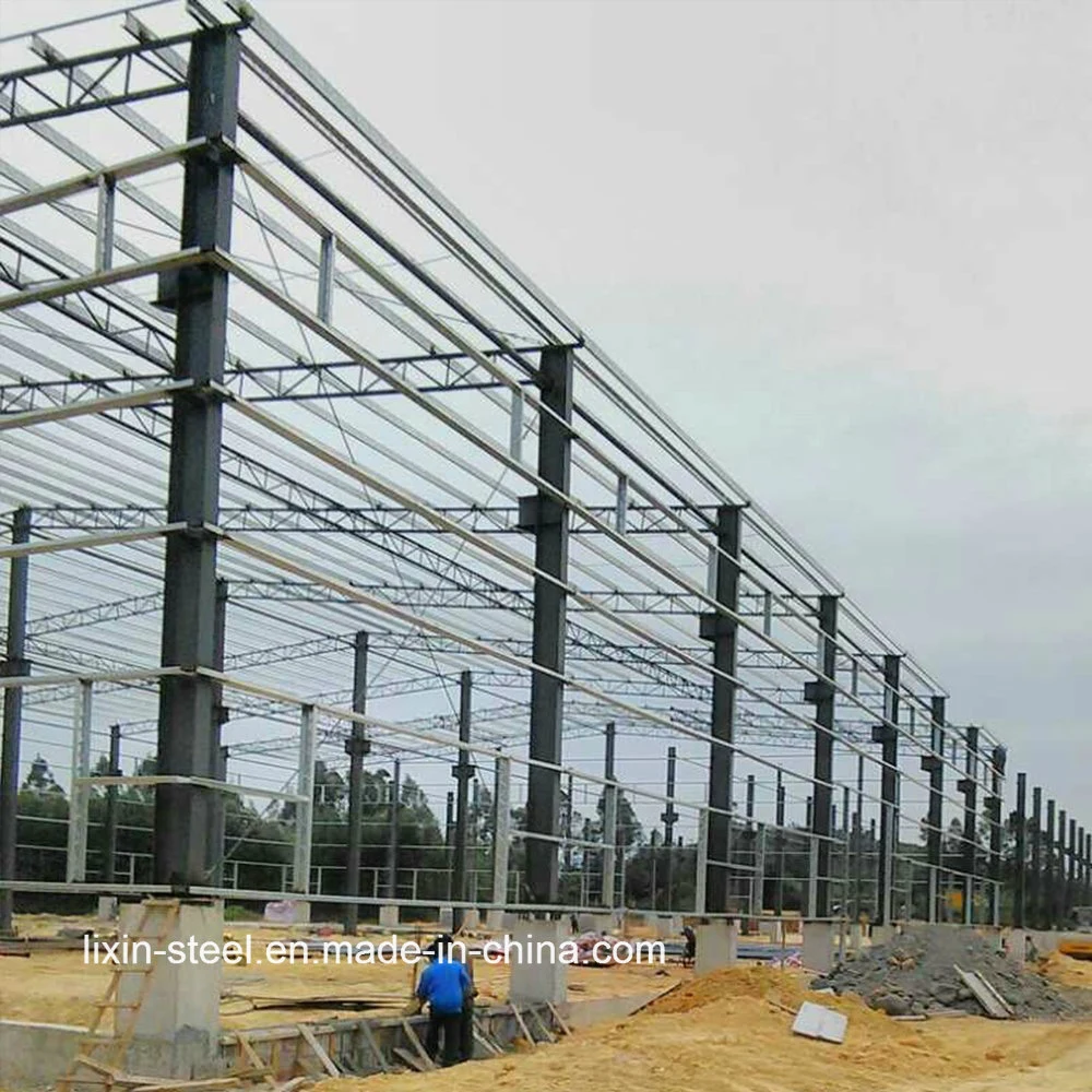 Casa modular prefabricada con estructura de acero para almacén y taller
