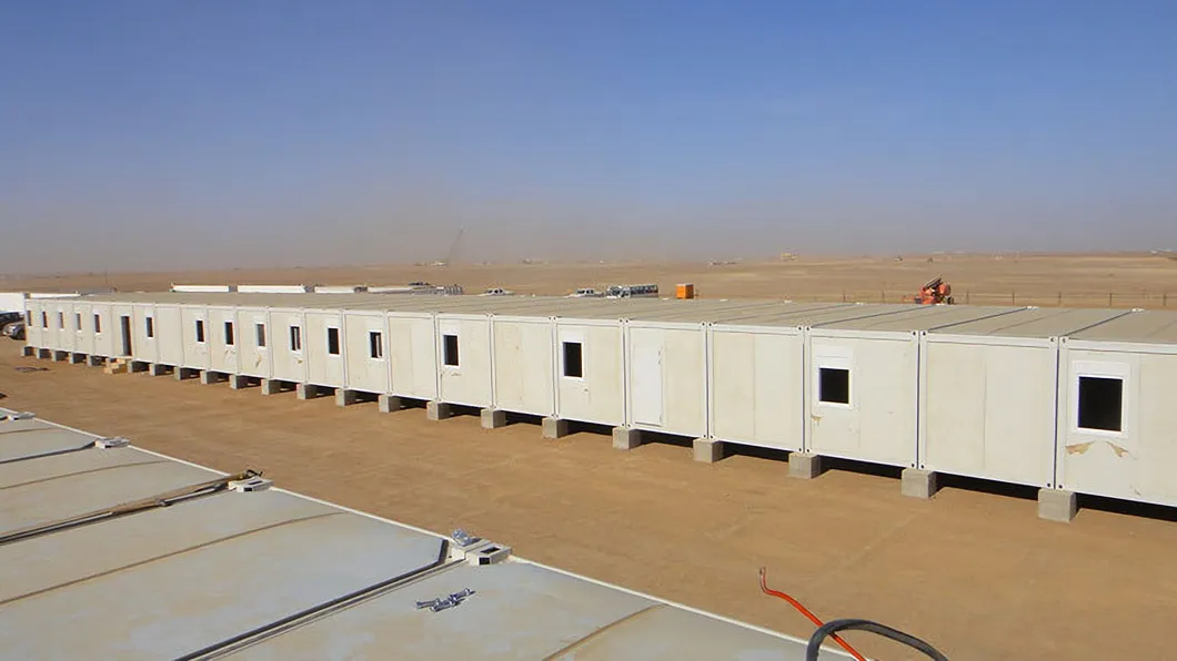 Alojamiento en Campamento de Perforación de Contenedores Modulares