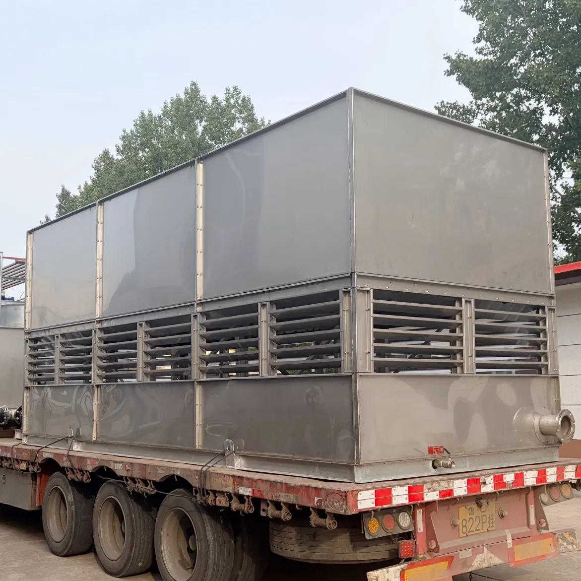 Unidad de Enfriamiento de Circuito Cerrado para HVAC de Edificios Comerciales, Operación Estable Equipos de Enfriamiento por Agua de Flujo Contracorriente de Acero Galvanizado