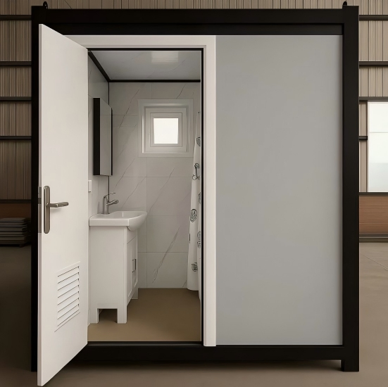 Unidad Portátil Integrada con Baño y Ducha, Baño Móvil