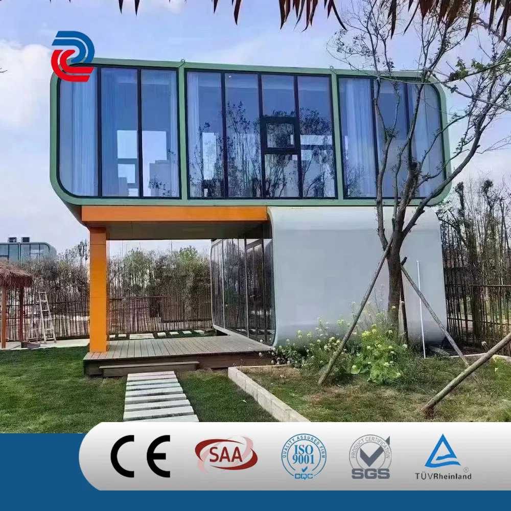 Sistema Modular Inteligente de Cabina Móvil de Manzana de Aluminio para Casa Turística al Aire Libre