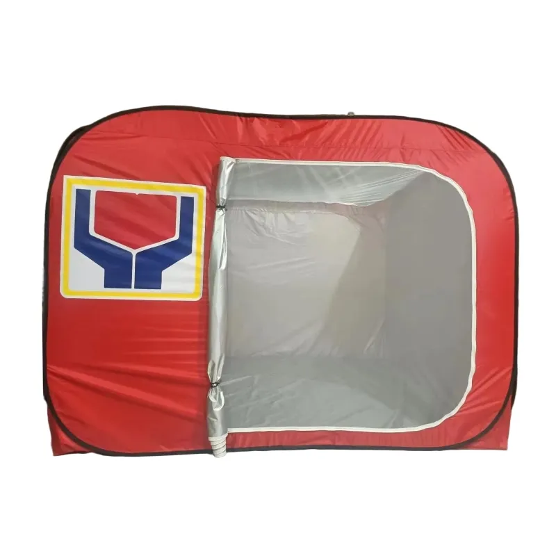 Refugio de emergencia refugio de emergencia modular impermeable refugio desplegable con malla