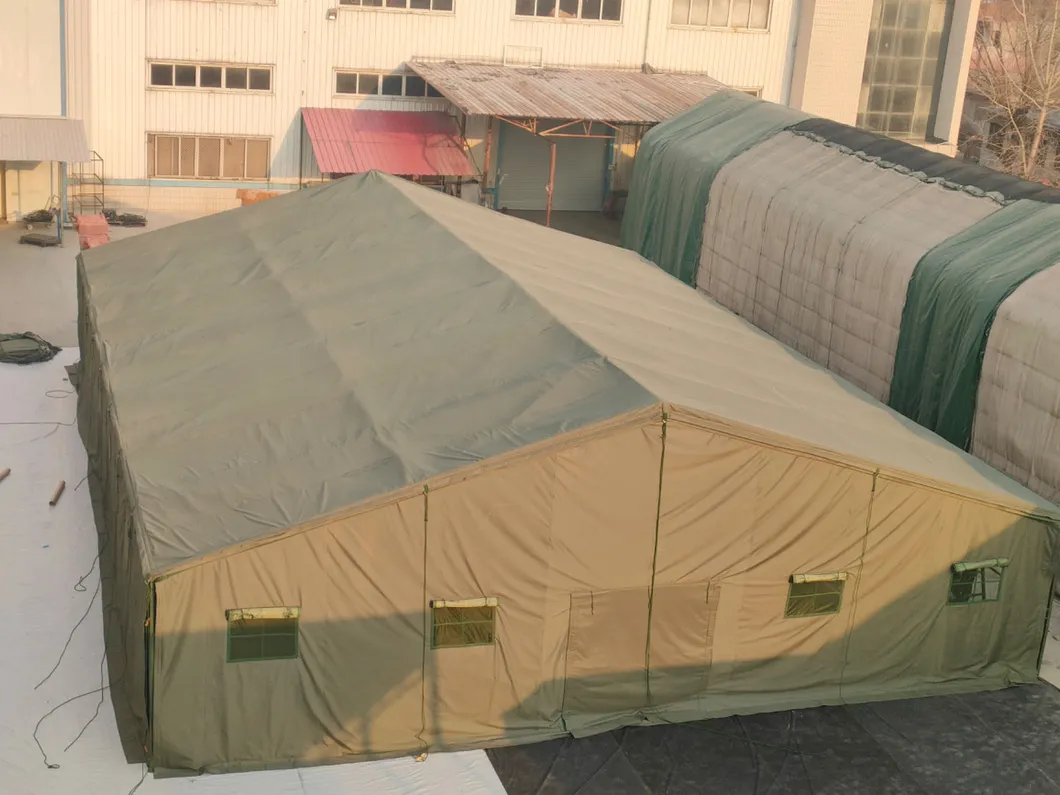 Opciones Modulares de Despliegue Rápido para Refugio de Emergencia al Aire Libre de Desastre para Refugiados de ACNUR