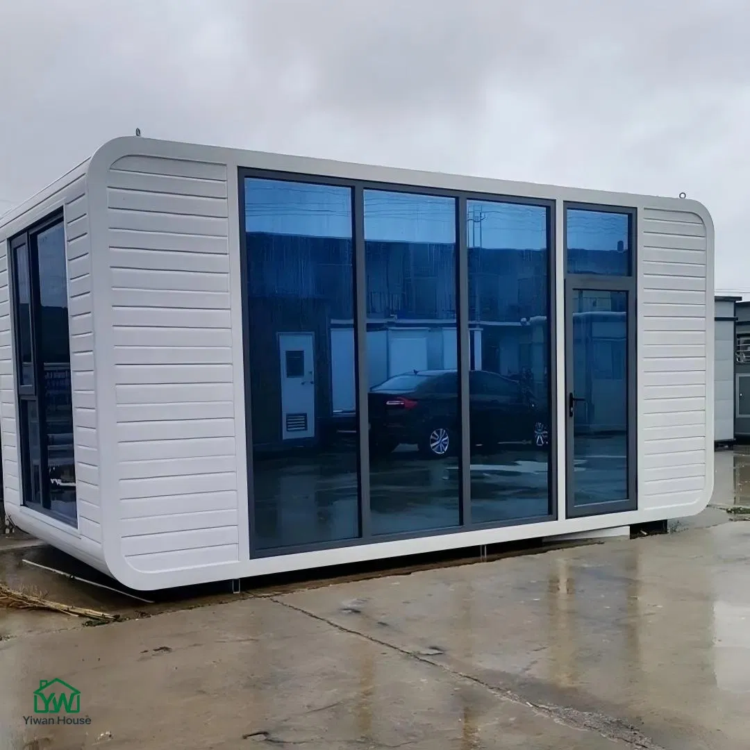 Casa pequeña prefabricada modular resistente al invierno de instalación rápida para vivir en un resort de esquí