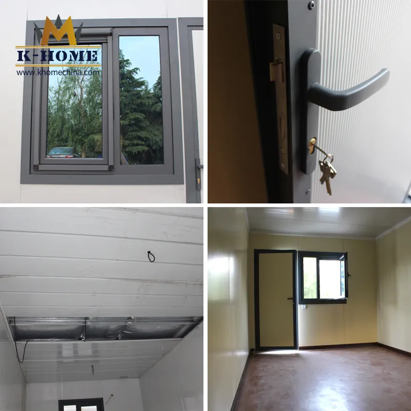Construcción de Oficina Contenedor Modular Portátil en Sitio
