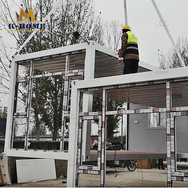 Oficina portátil impermeable para sitios de construcción