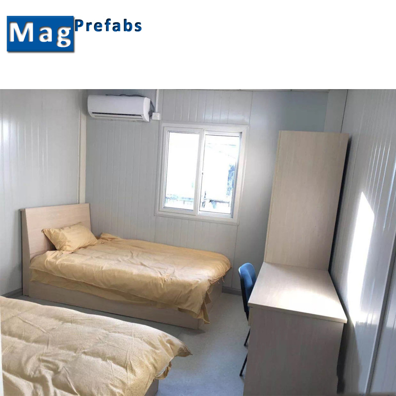 Unidades de vivienda de campamento portátil para trabajadores de la construcción