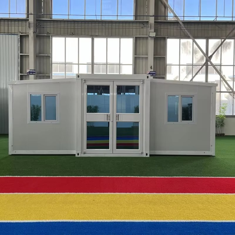 Contenedor de Oficina Modular de Instalación Rápida Prefabricado 20FT Casa Pequeña Portátil Móvil al Aire Libre Contenedores de Casas