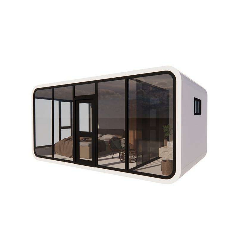 Cabaña Pod Apple Prefabricada Confortable Construida para Edificios de Glamping Turístico al Aire Libre