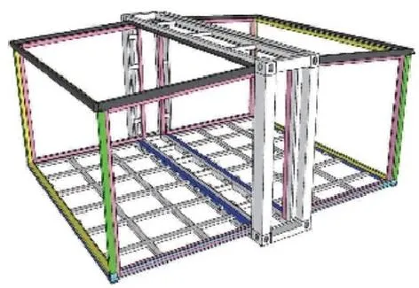 Estructura eólica lateral