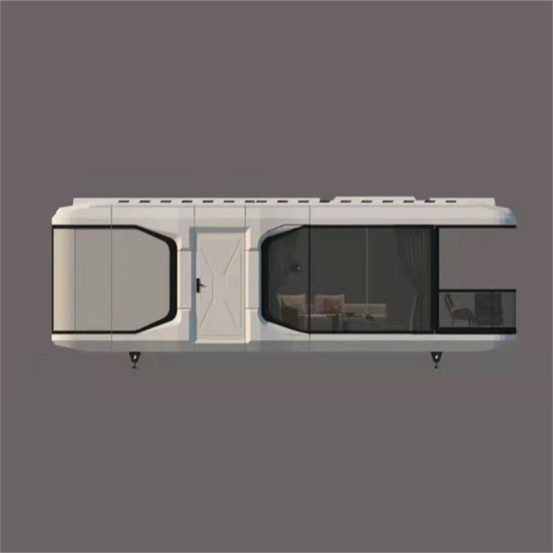Nueva Villa de Lujo Transportable Estructura de Acero Prefabricada Modular Cabina Moderna en Cápsula